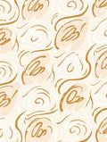 Abstract Swirls Strokes Pattern Rug