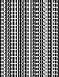 Monochromatic Geometric Patterned Design Rug