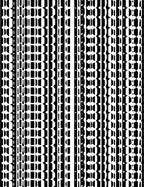 Monochromatic Geometric Patterned Design Rug