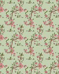 Pink Blossom Branches Pattern Rug