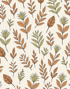 Nature Leaf Pattern Design Rug