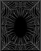 Radiating Starburst Abstract Design Rug