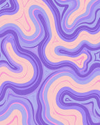 Swirling Gradient Abstract Pattern Rug
