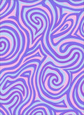 Abstract Swirl Pattern Rug