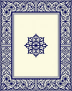 Ornate Border With Central Medallion Rug