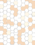 Hexagonal Geometric Pattern Design Rug
