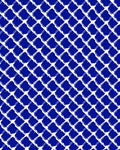 Diagonal White Grid Pattern Rug