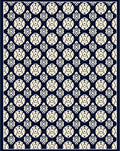 Classic Geometric Mandala Pattern Rug