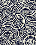 Abstract Swirl Pattern Rug