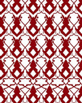 Ornate Damask Pattern Rug