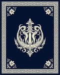 Ornate Floral Crest Pattern Rug