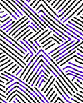 Modern Intersecting Lines Design Rug