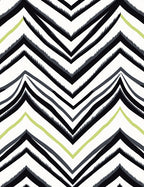 Bold Zigzag Stripe Pattern Rug