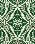 Ornate Floral Damask Inspired Design Rug