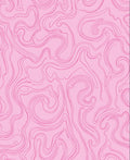 Pink Swirl Abstract Lines Design Rug