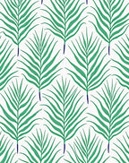 Green Leaf Pattern Delight Rug