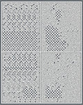 Intricate Maze Geometric Pattern Rug