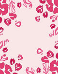 Whimsical Floral Abstract Print Rug