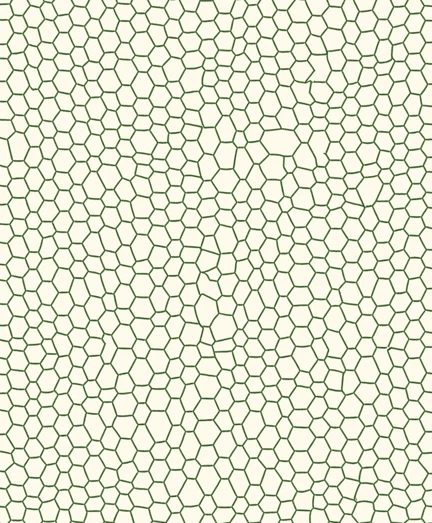 Organic Hexagonal Patterned Design Rug