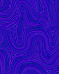 Abstract Wavy Triangles Graphic Rug