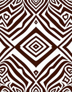 Bold Abstract Zebra Stripe Pattern Rug