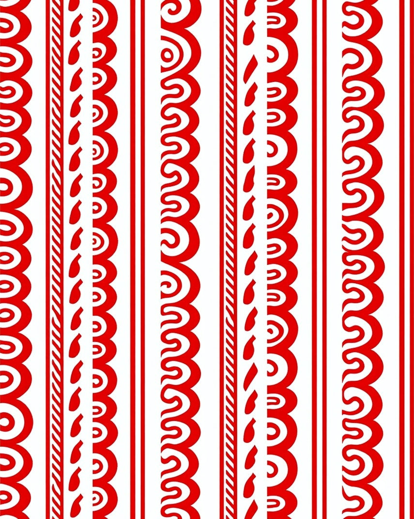 Bold Geometric Stripe Designs Rug