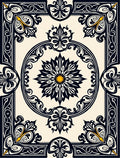 Ornate Floral and Scrollwork Rug