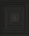 Modern Geometric Tunnel Illusion Rug
