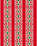 Vertical Striped Starburst Pattern Rug