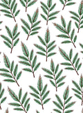 Evergreen Branch Pattern Design Rug
