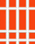 Bold Rectangular Grid Design Rug