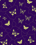 Yellow Butterflies With Network Pattern Rug