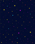 Dazzling Starfield Pattern Design Rug