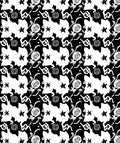 Abstract Skull Star Pattern Rug