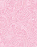 Pink Swirl Abstract Linear Pattern Rug