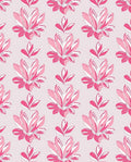 Bold Floral Pink Abstract Pattern Rug