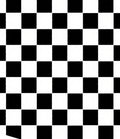 Classic Black White Checkerboard Pattern Rug