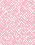 Soft Pink Woven Grid Design Rug