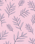 Delicate Leaf Pattern Design Rug