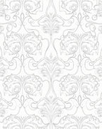 Classical Floral Scroll Pattern Rug