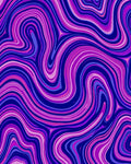 Vibrant Swirls Pattern Rug