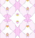 Soft Geometric Floral Pattern Rug