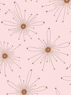 Dandelion Seed Abstract Pattern Rug