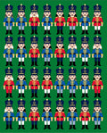Nutcracker Soldiers Pattern Rug