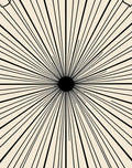 Minimalist Sunburst Geometric Design Rug
