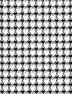 Black White Checked Brushstroke Pattern Rug