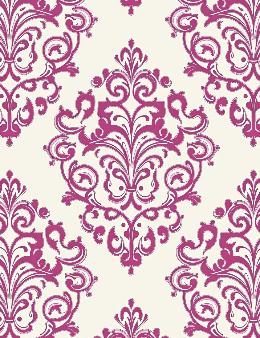 Vineyard Baroque Pattern Design Rug
