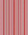 Classic Red and White Stripe Design Rug
