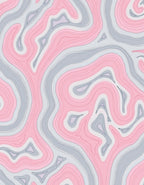 Soft Swirls Abstract Pattern Design Rug
