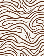 Organic Swirl Pattern Rug